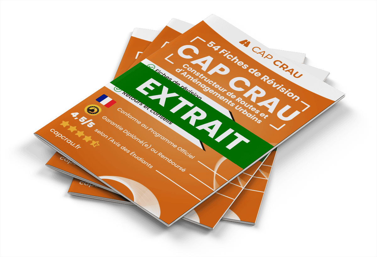 Extrait Fiches Révision gratuites CAP CRAU